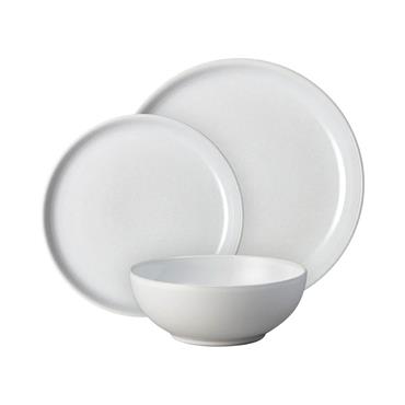 Denby Elements Stone White 12 Piece Set