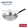 Prestige Made To Last Stainless Steel Frying Pan 25cm