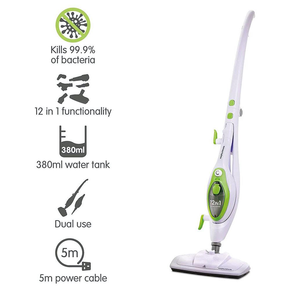 Morphy Richards 12 In 1 Steam Mop Stakelums Home & Hardware