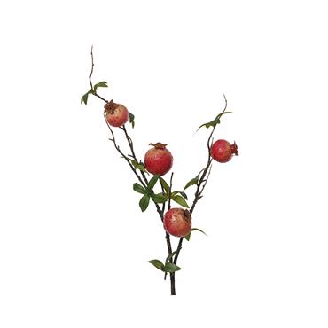 Kaemingk Pomegranate Spray Leaf Pink 17cmx8cmx68cm