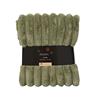 Kaemingk Throw Irregular Stripe Green 170cmx130cmx1cm