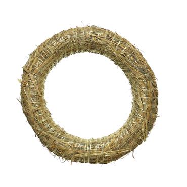 Kaemingk Wreath Straw Nature D.35cmx5.5cm