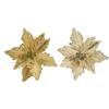 Poinsettia Glitter Center & Sequin Petal Assorted