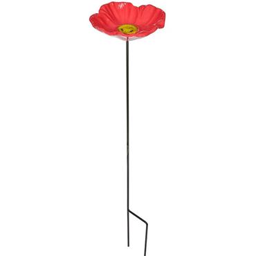 Smart Garden Poppy Bird Feeder Stake 76x15cm