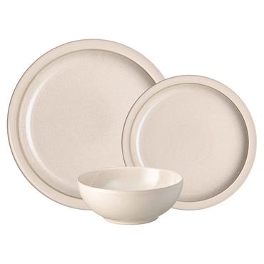 Denby Elements Savannah Cream 12 Piece Set