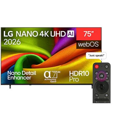 Lg 75" Smart Nano 4k Uhd Tv
