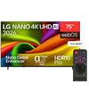 Lg 75" Smart Nano 4k Uhd Tv