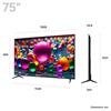 Lg 75" Smart Uhd Tv