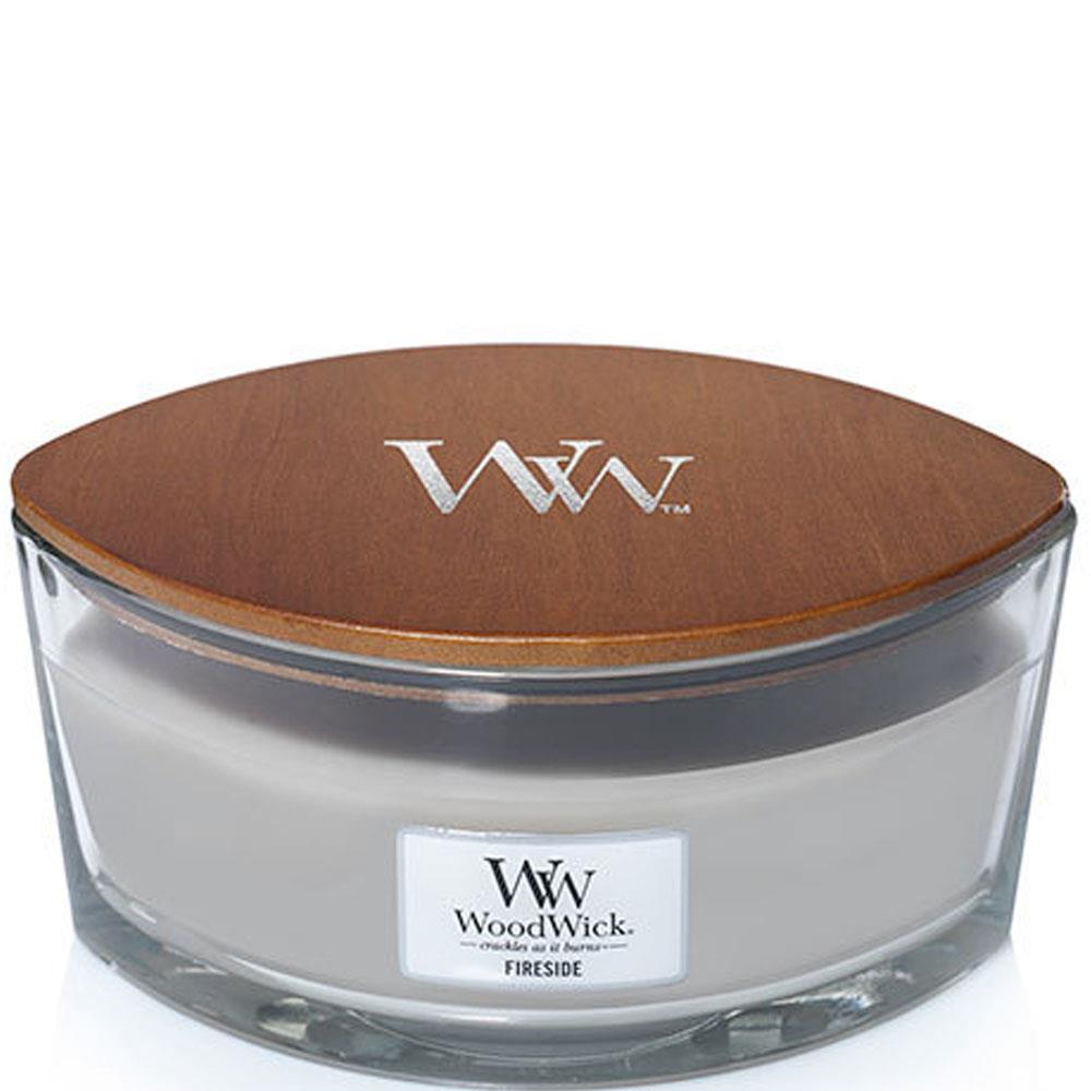 WoodWick Candles Fireside Ellipse Jar Stakelums Home & Hardware
