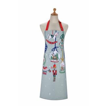 Christmas Ornaments Cotton Apron