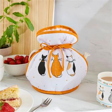 Cats In Waiting Tea Cosy