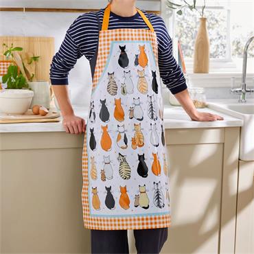 Cats In Waiting Pvc Apron