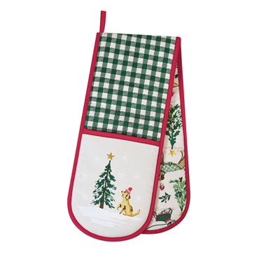 Winter Walkies Double Oven Glove