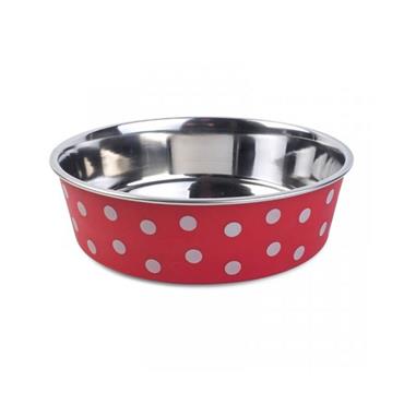 Red Polka Bowl 21cm