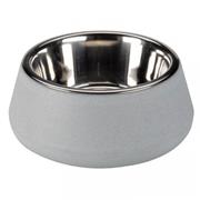 Zoon Sky Blue Bamboo & Stainless Steel Dog Bowl