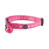 Wonderlust Pink Shiny Heart Cat Collar