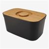 Joseph Joseph Bread Bin With Cutting Board Lid Black