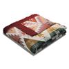 Biederlack Ikat Diarmond Bordeaux Throw 140x180cm