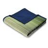 Ombre Stripe Green Throw 150x140cm