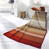 Ombre Stripe Terracotta Throw 140x180cm