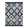 Ikat Diamond Blue Throw 150x200cm