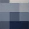 Oversized Check Blue Throw 150x200cm