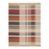 Oversized Check Natural Throw 140x180cm