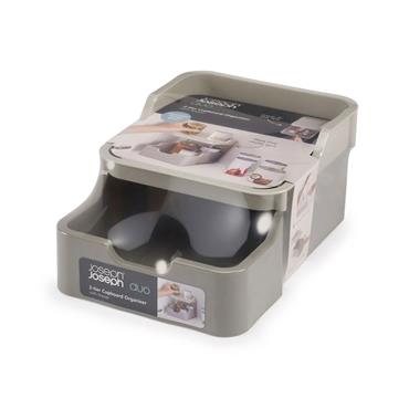 Joseph Joseph Cupboard Store Duo 2 Tiered Store With Drawer
