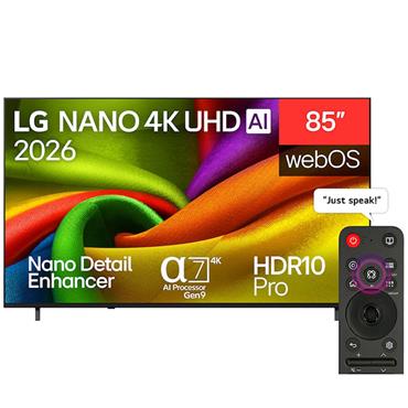 Lg 85" Smart Nano 4k Uhd Tv
