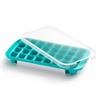 Industrial Ice Cube Tray With Lid Turquoise
