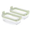 Lekue Airfryer Dual Glass Rectangle Dish 2 Pack