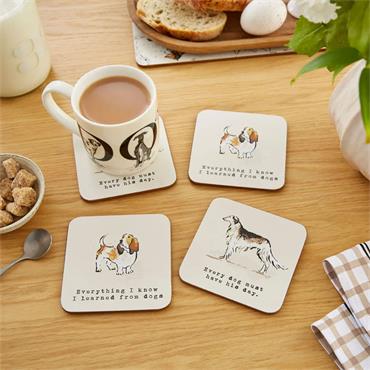 Country Dogs Coaster 4 Pack