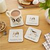 Country Dogs Coaster 4 Pack
