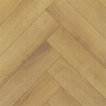 Stade Oak Herringbone Laminate Flooring 12mm (Per Pack)