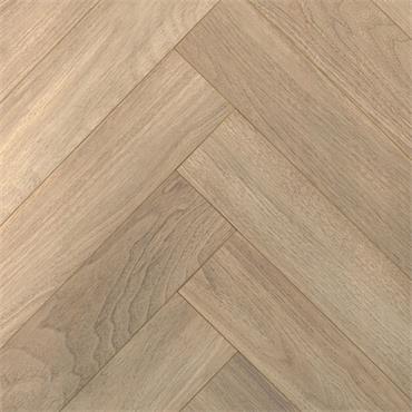 Tartas Oak Herringbone Laminate Flooring 12mm (Per Pack)