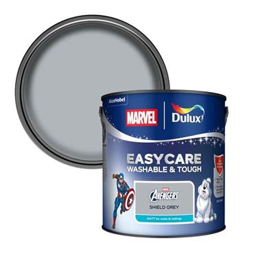Dulux Easycare Marvel Avengers Shield Grey 2.5L