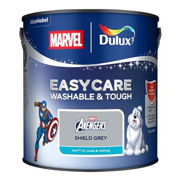 Dulux Easycare Marvel Avengers Shield Grey 2.5L
