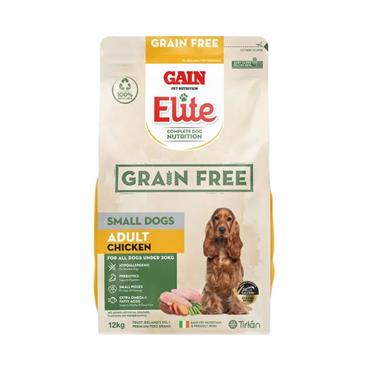 Gain Elite Grain Free Chicken Small Dog 12kg
