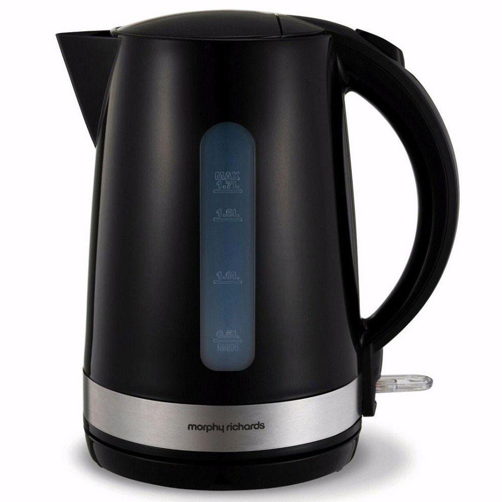 Morphy Richards Premium Black Rapid Boil Jug Kettle Stakelums Home