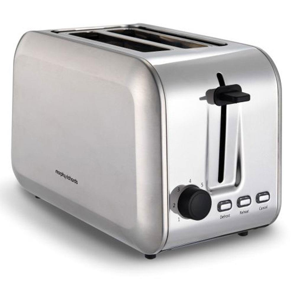 Morphy Richards 2 Slice Stainless Steel Toaster Stakelums Home