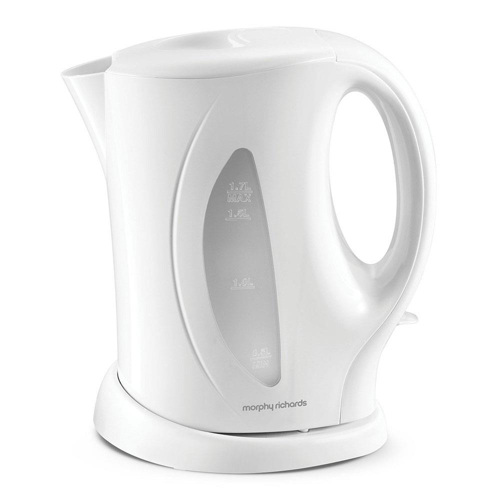 Morphy Richards Essentials Jug 1.7L Kettle White Stakelums Home