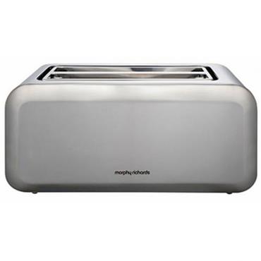 Mr Essentials 4 Slice Toaster Brushed Steel
