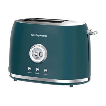 Morphy Richards Boutique Toaster 2 Slice Teal