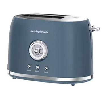 Morphy Richards Boutique Toaster 2 Slice Thunder Blue