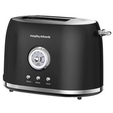 Morphy Richards Boutique Toaster 2 Slice Graphite