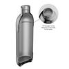 Aarke Steel Bottle Carbonator Pro 500 Ml - Stainless Steel