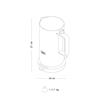 Aarke Temperature Control Kettle 1.2l Black