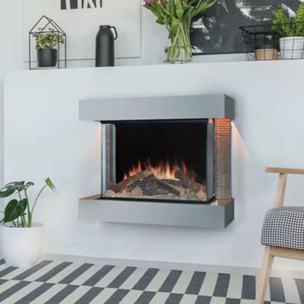 Evonic Aaren ESmart Glass Fronted Electric Fire Suite Stakelums Home