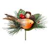 Premier 15Cm Robin With Pine Cone Pick