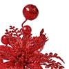 Premier Red Poinsettia Pick 18cm Assorted